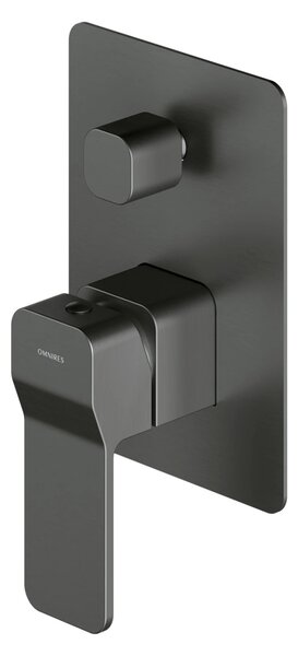 Baterie incastrata pentru dus Omnires Slide grafit