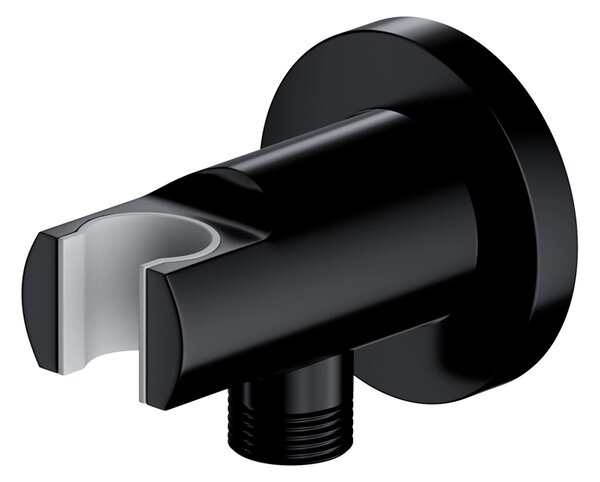 Racord de dus ,Omnires, negru semi-mat