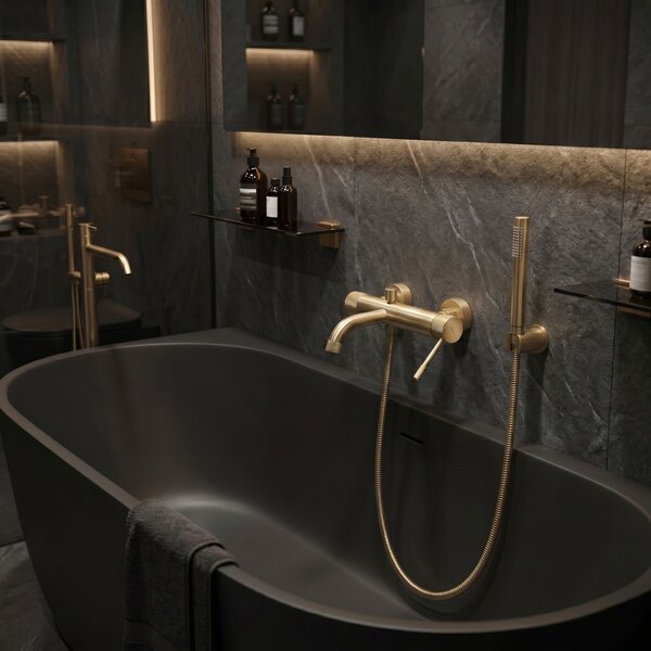 Baterie pentru cadă REA Venti Brush Gold