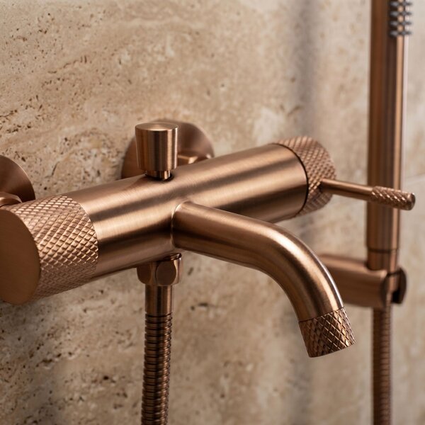 Baterie pentru cadă REA Venti Brush Copper