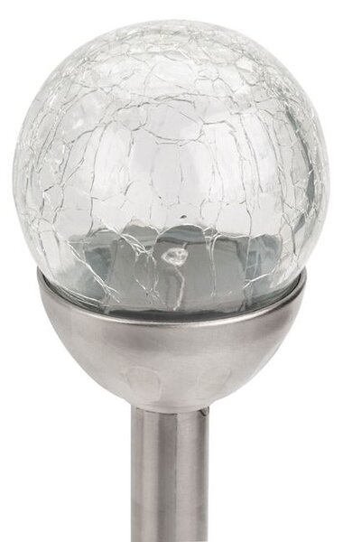 Set 3 x lampa solara glob, 27 cm, culori interschimbabile