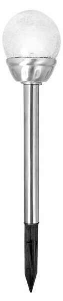 Set 3 x lampa solara glob, 27 cm, culori interschimbabile