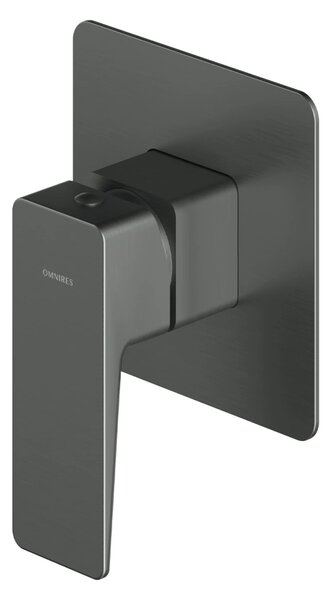 Baterie de dus incastrata Omnires Parma Grafit