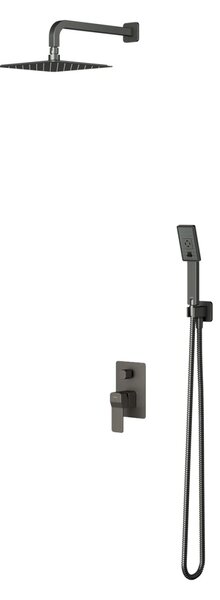Set de dus incastrat, Omnires SLIDE, grafit periat