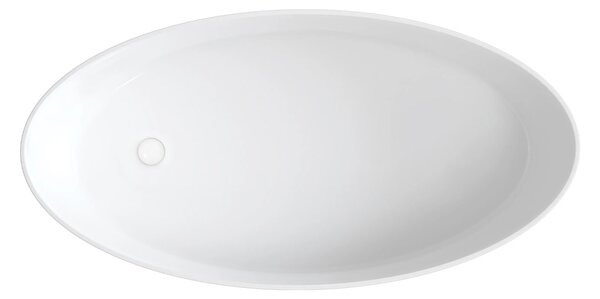 Cada freestanding, Omnires SIENA M+, 161 x 81 cm, alb lucios