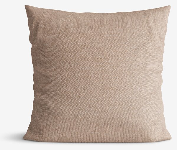 Goldea față de pernă decorativă peru - latte 50 x 50 cm
