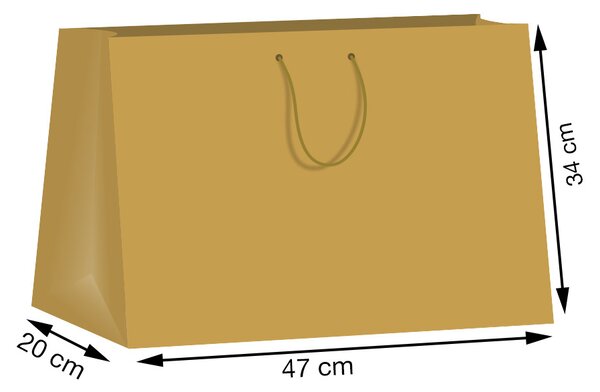 SET 10 pungi de cadou uni XXL AURII