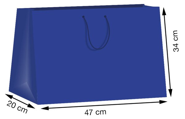 SET 10 pungi de cadou uni XXL BLEUMARIN