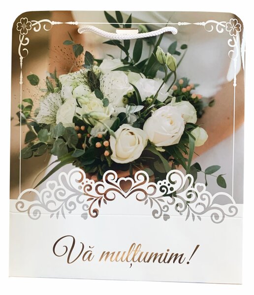 SET 10 pungi de cadou pentru NUNTA Buchet mireasa