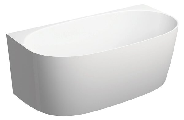 Cada freestanding, Omnires VALENCIA M+, 148 x 77 cm, alb lucios