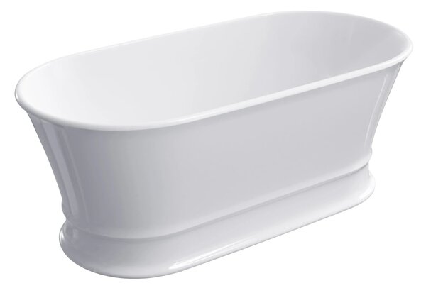 Cada freestanding, Omnires CLASSICA M+, 160 x 79 cm, alb lucios