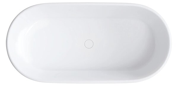 Cada freestanding, Omnires CLASSICA M+, 160 x 79 cm, alb lucios