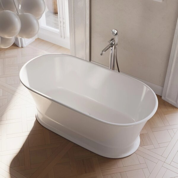 Cada freestanding, Omnires CLASSICA M+, 160 x 79 cm, alb lucios