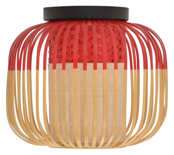 Plafoniere Forestier, Bamboo, reglabil, Roșu, Zona coridorului, Bamboo, Design