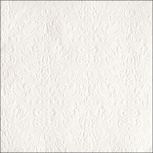 Servetele de masa Elegance White, 15 bucati, 33x33 cm