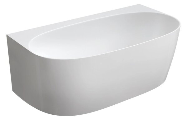 Cada freestanding, Omnires VALENCIA M+ , 158 x 86 cm, alb lucios