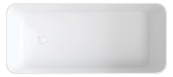 Cada freestanding, Omnires PARMA M+, 159 x 71 cm, alb lucios