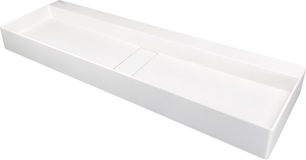 Deante Blur, lavoar blat granit 1200x400x120 mm, alb, DEA-CQB_AU2S