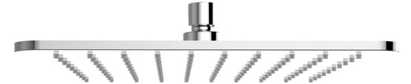 Palarie de dus, Omnires SLIMLINE, 25 x 25 cm, crom lucios-alb
