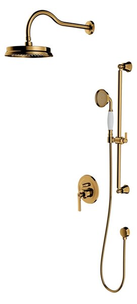 Set de dus incastrat Omnires ARMANCE, auriu lucios