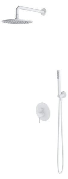 Set de dus incastrat Omnires Y pentru, alb mat
