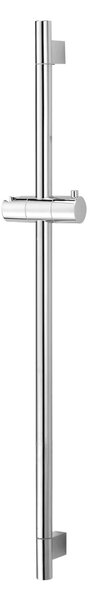 Suport de dus Omnires, bară glisantă, 83 cm, crom lucios