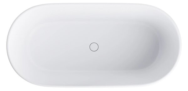 Cada freestanding, Omnires CLASSICA M+, 160 x 79 cm, alb mat
