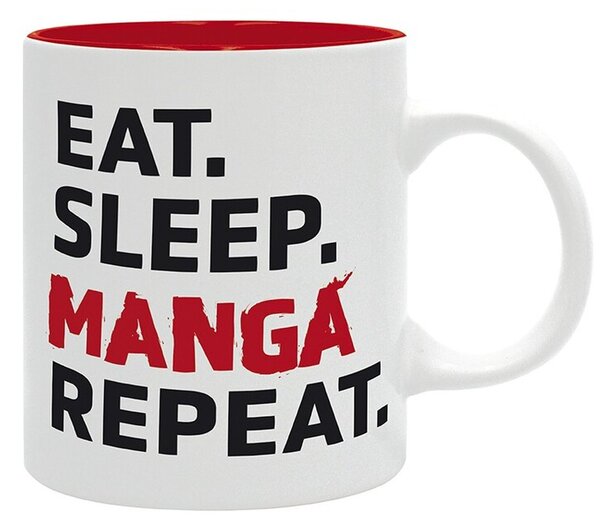 Cană Eat Sleep Manga Repeat - Asian Art