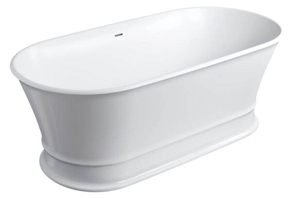 Cada freestanding, Omnires CLASSICA M+, 170 x 84 cm, alb lucios