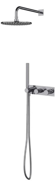 Set de dus incastrat Omnires CONTOUR, crom lucios