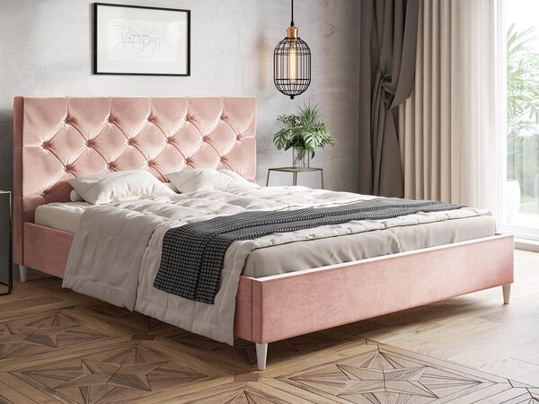 Pat tapițat SCANDI 6 160x200 culori