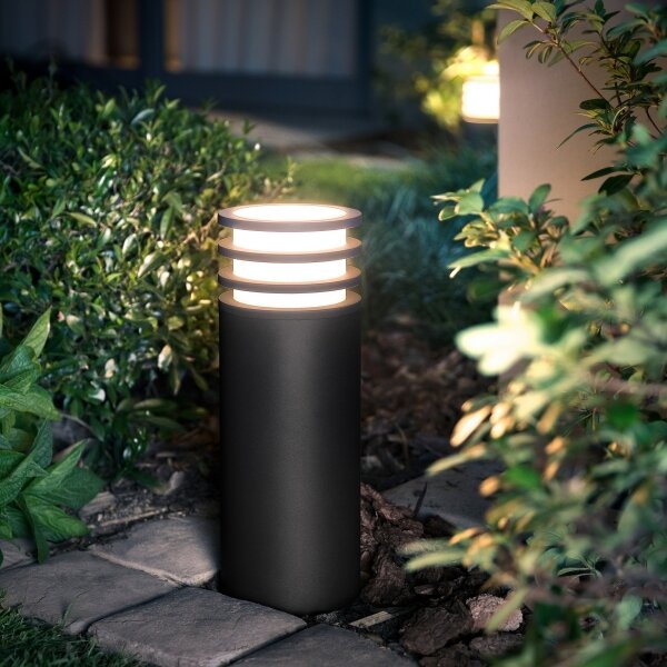 Philips - Lampă LED RGB reglabilă pentru exterior Hue LUCCA 1xE27/8,1W/230V IP44