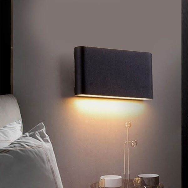 Aplică LED de exterior FLOW LED/9W/230V IP54 4000K negru