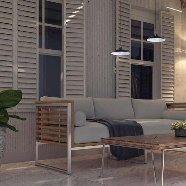 LED lampă solară suspendată dimabilă LED/6W/3,7V 800 mAh IP44 + DO