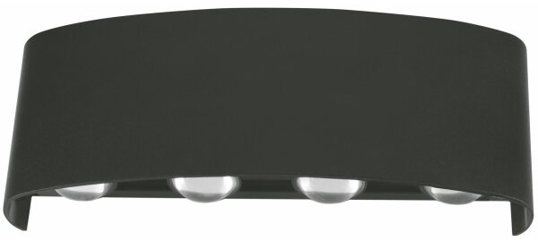 Aplică LED de exterior LED/8W/230V IP44 4000K negru Top Light