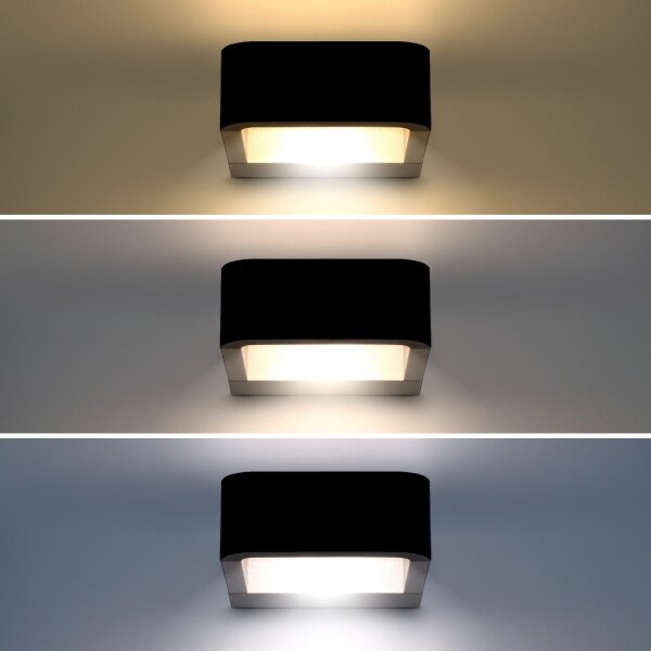 Aplică LED de exterior Brilagi BARI LED/7W/230V 3000/4000/6000K IP54