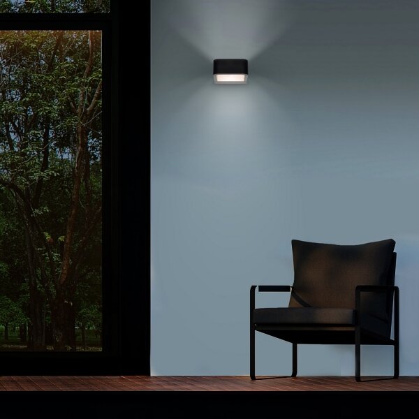 Aplică LED de exterior Brilagi BARI LED/7W/230V 3000/4000/6000K IP54