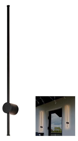 Aplică LED de exterior LED/12W/230V 4000K IP65 negru