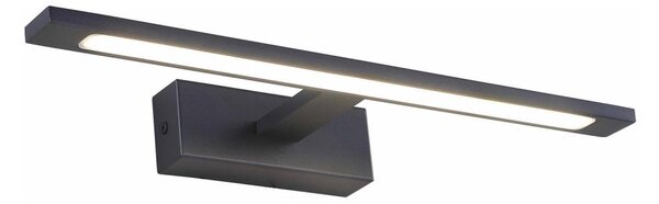 Aplică LED pentru oglindă Zuma Line W89443-12W-BK ALTER LED/12W/230V IP44 negru