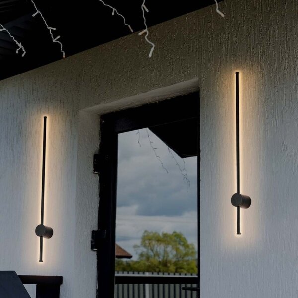 Aplică LED de exterior LED/12W/230V 4000K IP65 negru