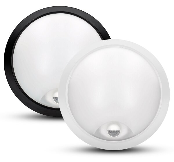 Aplică LED de exterior cu senzor Brilagi BULKHEAD LED/20W/230V IP65