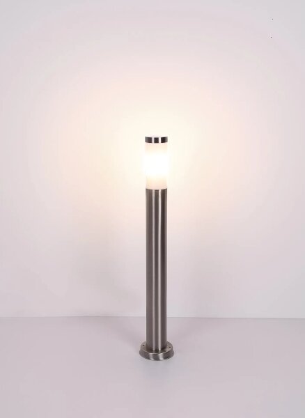 Lampă de exterior Globo 31588 BOSTON 1xE27/23W/230V IP44 80 cm crom lucios