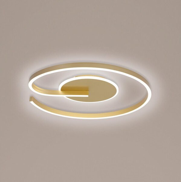 Brilagi - Plafonieră LED dimabilă SPIRAL LED/56W/230V 3000/4000/6000K + telecomandă