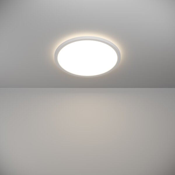 Plafonieră LED de exterior Eglo 901447 ROVITO 18,5W/230V d. 38,9 cm IP44 alb