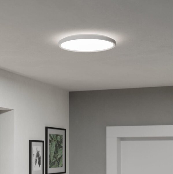 Plafonieră LED de exterior Eglo 901446 ROVITO 13,9W/230V d. 30 cm IP44 alb