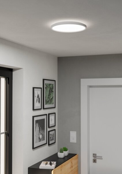 Plafonieră LED de exterior Eglo 901446 ROVITO 13,9W/230V d. 30 cm IP44 alb
