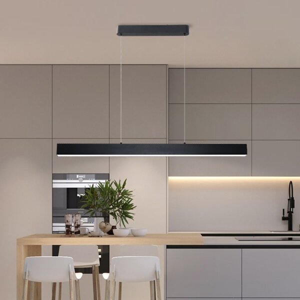 Brilagi - Lustr LED SLEEKLINE SMART 40W 230V Wi-Fi Tuya negru + DO