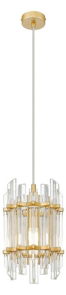 Lustră pe cablu Zuma Line P0556-01D-V7V7 ALEXANDRIA 1xE14/40W/230V auriu