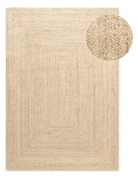 Covor în culoare naturală deschisă reversibil/țesut manual din iută 160x230 cm Juno – Hanse Home