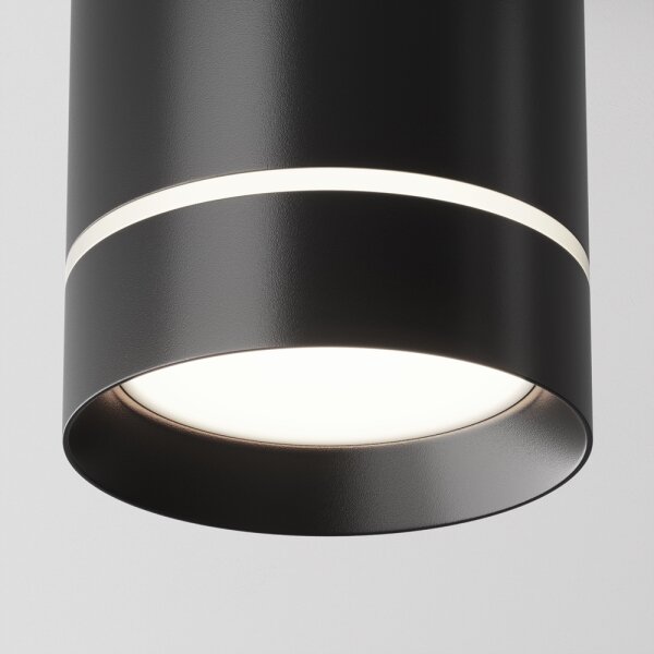 Spot LED Maytoni C085CL-9W4K-B ORLO LED/9W/230V CRI 90 4000K negru